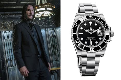 keanu reeves rolex stunt|Keanu Reeves submariner.